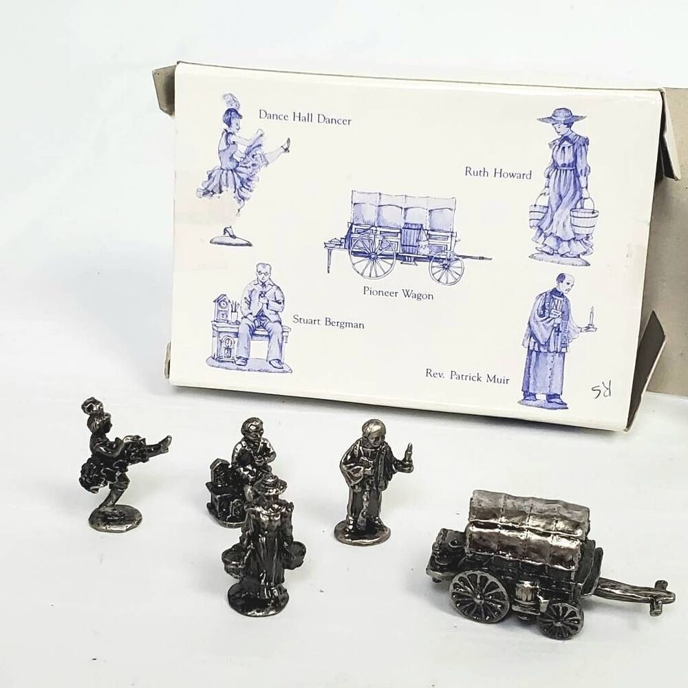 Liberty Falls Americana Pewter AH54 Pioneer Wagon Set